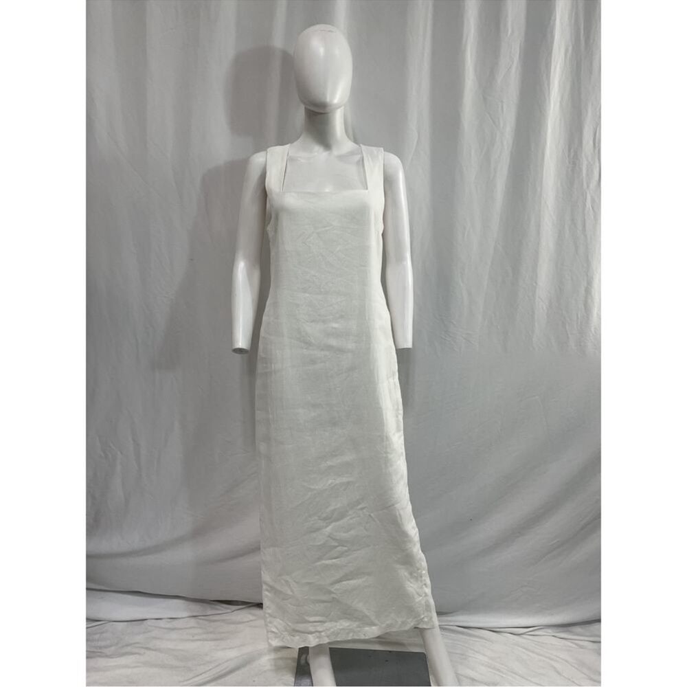Posse Alice Linen Midi Dress ASO Meghan Markle - Picture 3 of 10